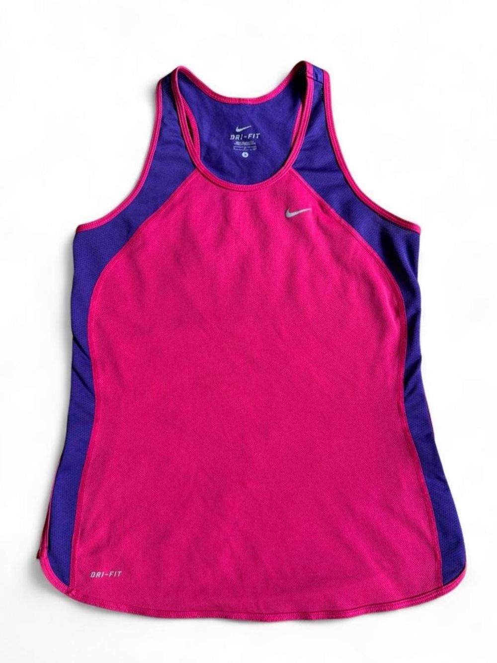 Nike Pink and Purple Dri-FIT Racerback Tank